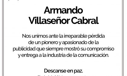 Siempre recordaremos a nuestro querido amigo Armando Villaseñor Cabral, Q.E.P.D